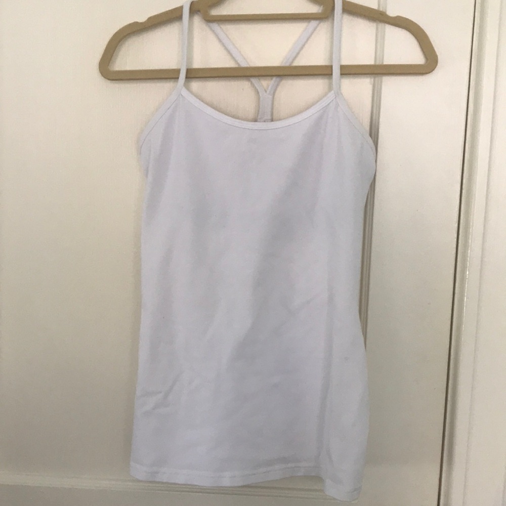 Lulu lemon White Tank Top